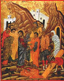 Un’icona della resurrezione di Lazzaro